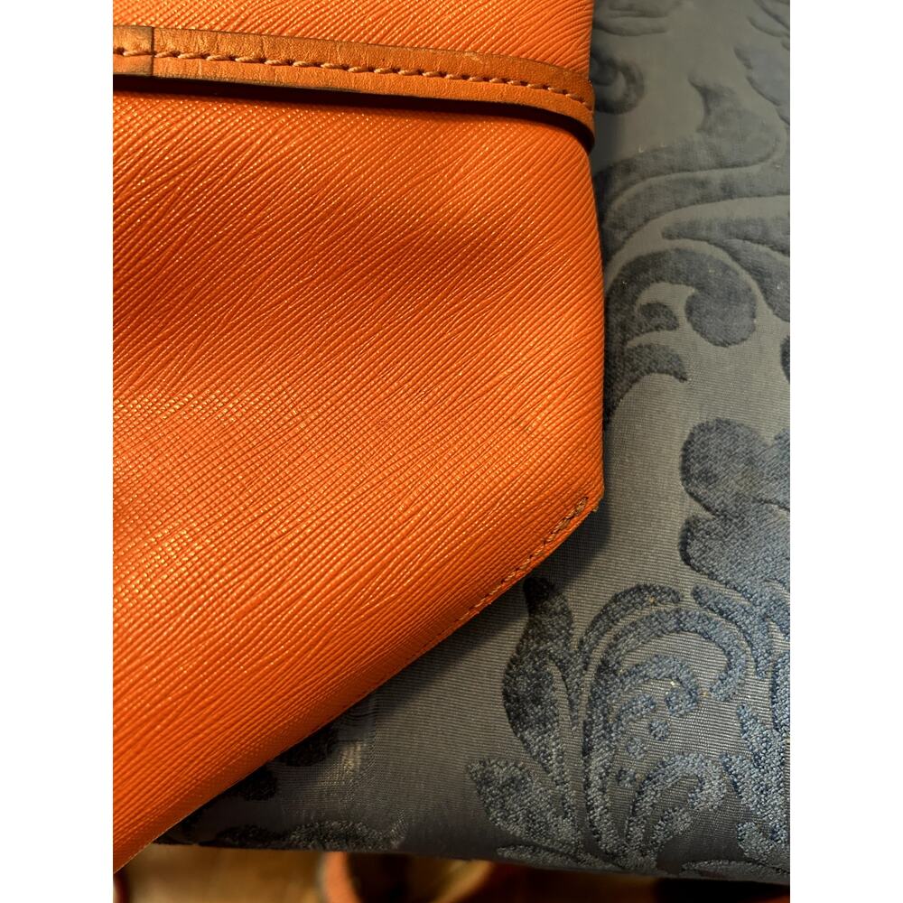 Tumi Voyageur Q Bright Tangerine Orange Tote - Picture 9 of 10